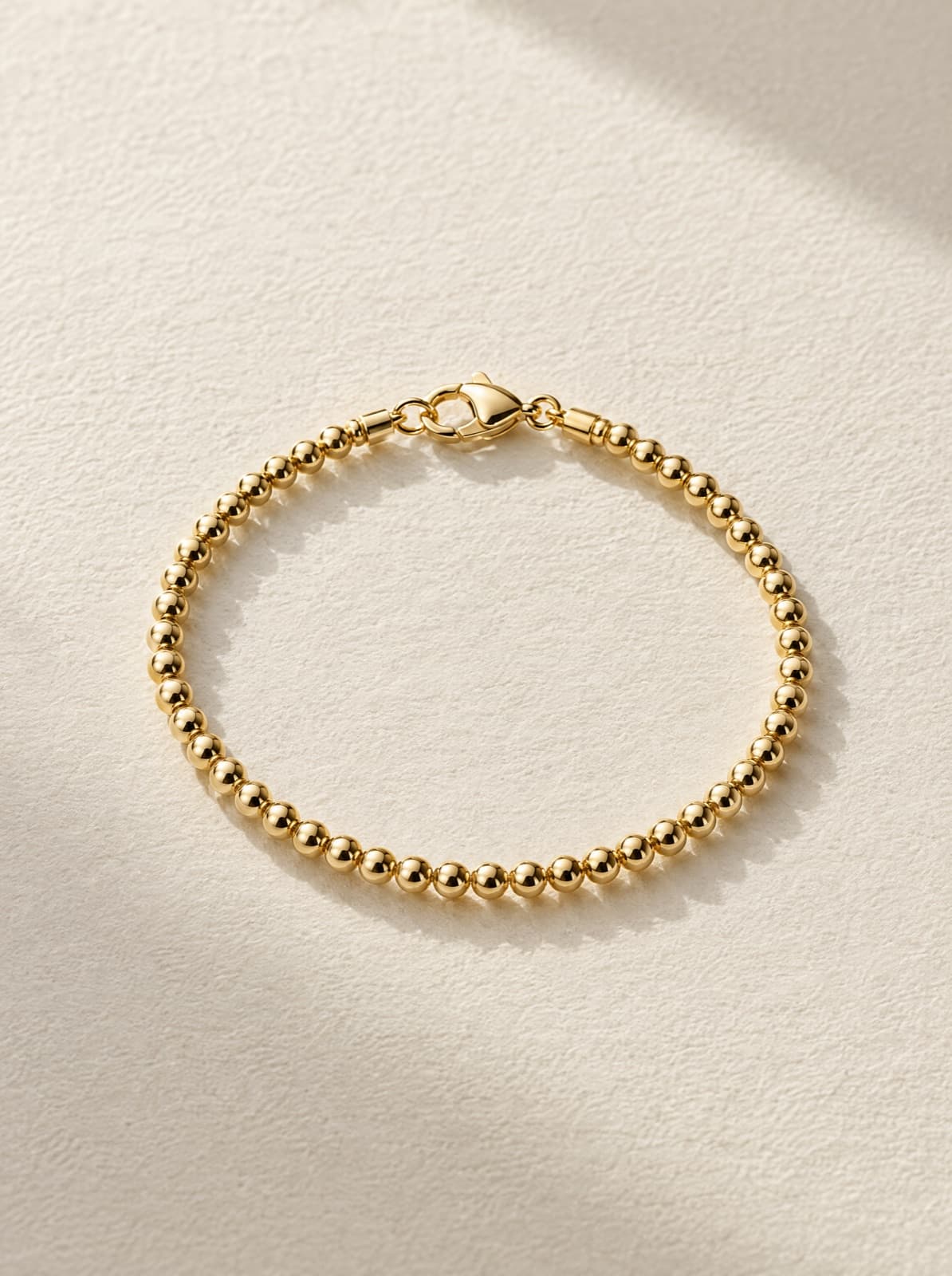 Cairn Beaded Bracelet in Gold